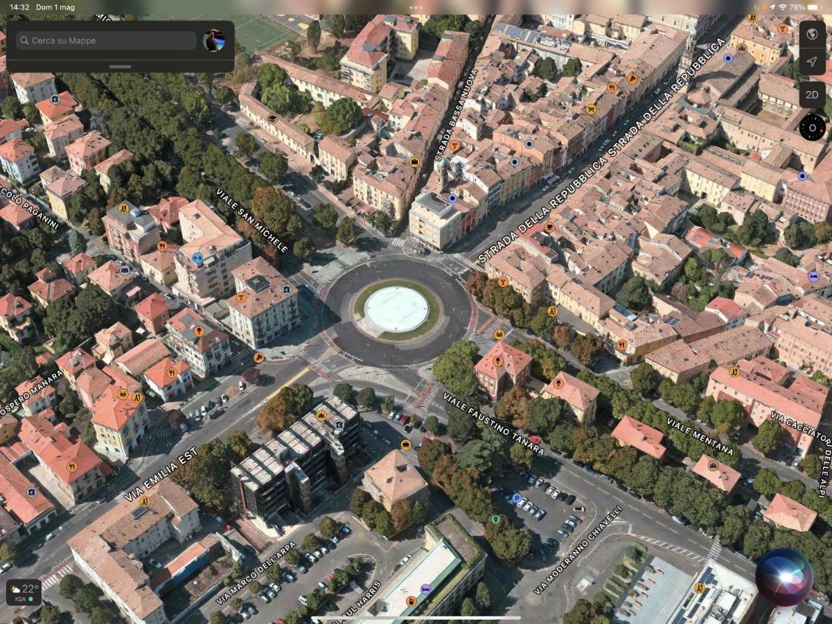 Appartamento La dimora Blu Parma Esterno foto